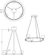 Подвесная люстра Freya Urban FR4005PL-03G