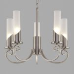 Подвесная люстра Eurosvet 60117/5 никель