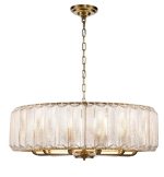 Подвесная люстра Indigo Piroet 12011/12P Brass V000053