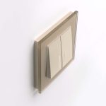 Выключатель двухклавишный Werkel шампань W1122111 4690389157165 a050861