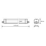 Линейный потолочный светильник Gauss Universal 843425345