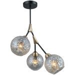 Люстра на штанге Illumico IL0263-3PSQ-79 BK AB