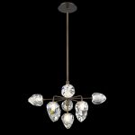 Подвесная люстра Delight Collection On the Rocks P68038L-9 gold