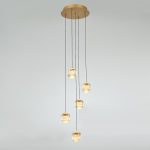 Каскадная люстра DeLight Collection MD22001052-5A gold
