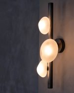 Настенный светильник Delight Collection Matter 5055W/3 black/white