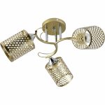 Люстра на штанге Reluce 01322-0.3-03 MATT GOLD+CR