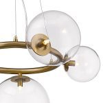 Подвесная люстра Delight Collection Puppet P68092-5 brass