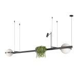 Подвесная люстра Loft IT Jardin 10121/C Dark grey