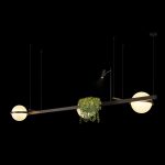 Подвесная люстра Loft IT Jardin 10121/C Dark grey