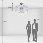 Потолочная люстра De Markt City Лацио 103012305