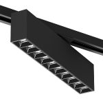 Трековый однофазный светильник Denkirs Edder DK6444-BK