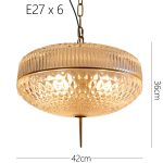 Подвесной светильник ImperiumLoft Ample 212136-26