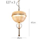 Подвесной светильник ImperiumLoft Ample 212136-26