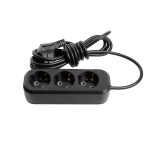 Удлинитель 3-местный б/з Stekker Home HM01-31-02 50418