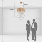 Подвесная люстра De Markt Бриз 111013906