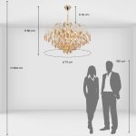 Подвесная люстра De Markt Бриз 111014608