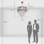 Подвесная люстра De Markt Бриз 111016206