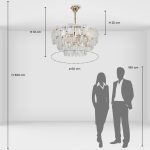 Подвесная люстра De Markt Бриз 111016607