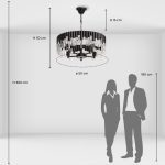 Подвесная люстра De Markt Бриз 111018305