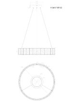 Подвесная люстра Divinare Teresa 1134/17 SP-32