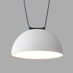 Трековый однофазный светильник Denkirs Belty flow DK5660-WH+BK