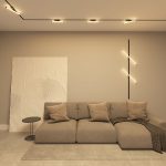 Трековый однофазный светильник Denkirs Strom DK6438-BK