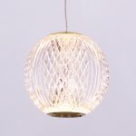 Подвесная люстра DeLight Collection Elliot Diamante MD20001012-18A gold