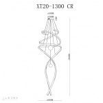 Подвесная люстра iLedex Axis XT20-1300 CR