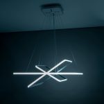 Подвесная люстра Citilux Неон Смарт CL731AK110E