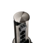 Блок розеток 12S (3 секции и 2 USB) Mebax 00-00001165