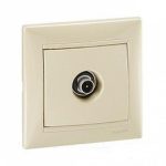 Розетка TV оконечная Legrand Valena слоновая кость 774330