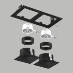 Встраиваемый светильник Lightstar Domino (214527+214507+214507+214007+214007) D5270707BMOD