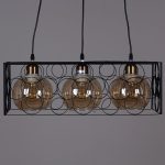 Подвесная люстра Reluce 04348-0.4-03 BK