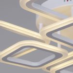 Потолочная люстра Reluce 05106-0.3-4+4A WH