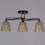 Потолочный светильник Reluce 06087-0.3-03 BK+FG