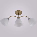 Люстра на штанге Reluce 01643-0.3-03 GOLD+CR