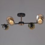 Люстра на штанге Reluce 11555-0.3-04 BK+FGD