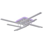 Потолочная люстра Reluce 77138-0.3-4+4