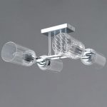 Потолочная люстра Illumico IL0780-4CSQ-25 CR NAPLES