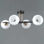 Потолочная люстра Illumico IL0798-4CSQ-25 BK AB TRENTO