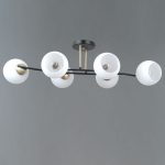 Потолочная люстра Illumico IL0798-6CSQ-25 BK AB TRENTO