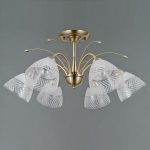 Люстра на штанге Illumico IL0594-6CSQ-25 AB AREZZO