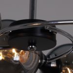 Люстра на штанге Reluce 02288-0.3-06 BK+CH