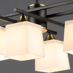 Люстра на штанге Reluce 06668-0.3-08 BK+COP