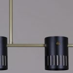 Потолочная люстра Reluce 06675-0.3-05 GD+BK GX53