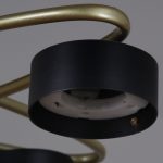 Потолочная люстра Reluce 06658-0.3-08 GD+BK GX53