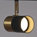 Спот Reluce 06664-0.8-05 BK+COP GU10