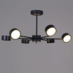 Люстра на штанге Reluce 06660-0.3-06 BK+COP GX53