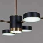 Люстра на штанге Reluce 06369-0.3-06 COP+BK