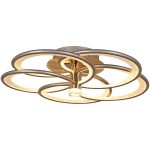 Потолочная люстра Reluce 09246-0.3-5S Champaign silver